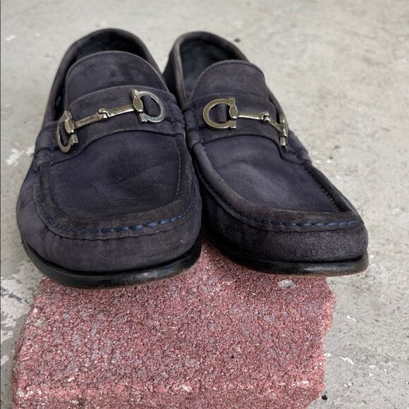 Ferragamo suede loafers main image 6